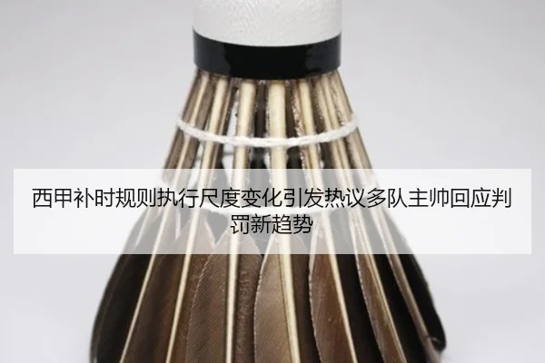 西甲补时规则执行尺度变化引发热议多队主帅回应判罚新趋势 | kaiyun